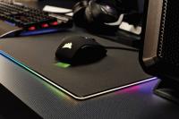 LED RGB Nhiều Màu Sắc Ánh Sáng Mousepad Miếng Lót Chuột Chơi Game Có Dây CỔNG USB
