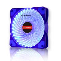 M21-BLUE-FAN LED 12CM COOLMOON 33 bong (mau xanh duong))