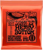 Dây đàn guitar điện 2215 ,Ernie Ball Skinny Top Heavy Bottom Electric Guitar Strings 2215