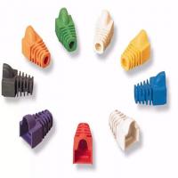 Đầu chụp hạt mạng RJ45 đỏ túi (100 cái)