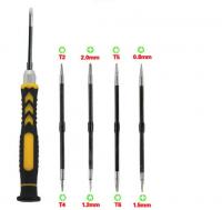 Bộ tua vít 5 in 1 Hổ trợ 8 đầu dùng sửa điện thoại-V12