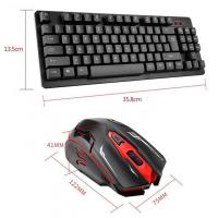 COMBO BÀN PHÍM + CHUỘT KHÔNG DÂY HK6500 - HK6500