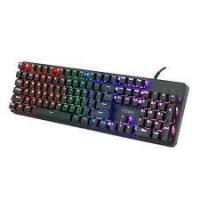 Bàn phím cơ chuyên game  Fuhlen G900L Blue switch có núm điều tốc độ ánh sáng led