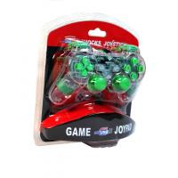 Tay cầm chơi game hổ trợ rung ( led xanh )