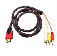 Dây Cáp Kết Nối Chuyển Đổi hdmi Sang 3 rca av dài 1,5m