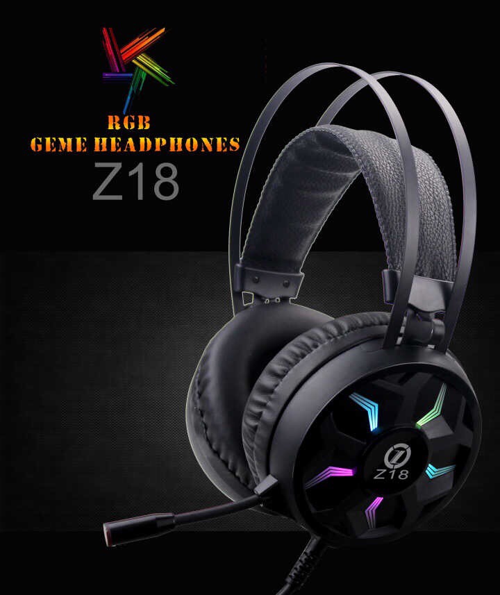 Tai nghe chuyên game cho phòng nét Z18 - kết nối cổng USB - âm thanh 7.1