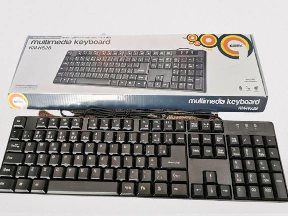 Bàn phím máy tính multimedia KM-H628 Thích hợp dân văn phòng, học tập