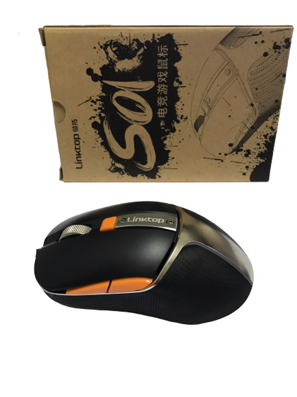 CHUỘT LINKTOP CAO CẤP S01 LED RGB 3050IC VÀ 20 TRIỆU CLICK