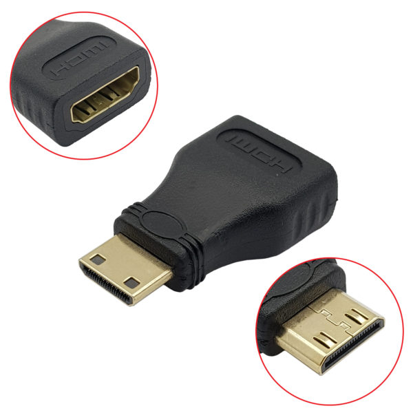 Đầu chuyển Mini HDMI đực sang HDMI cái- OTG 27