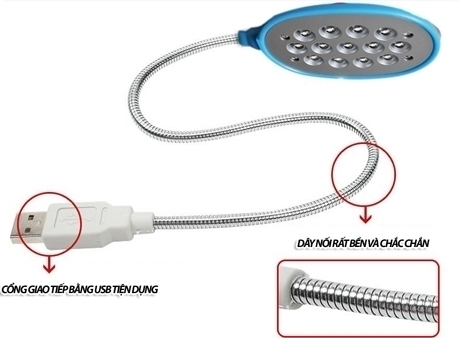 ĐÈN LAPTOP 13 BÓNG