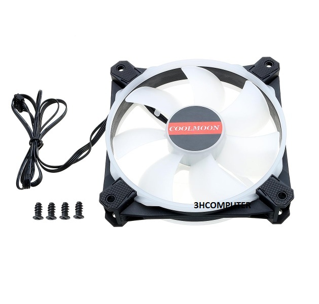 Fan LED RGB  COOLMON  RGB - 16 Triệu màu, 366 hiệu ứng