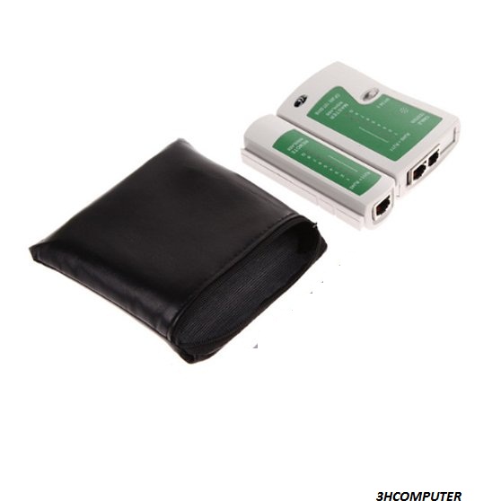 Hộp test dây cáp mạng dây điện thoại đa năng RJ45 và RJ11  ( KÈM PIN )