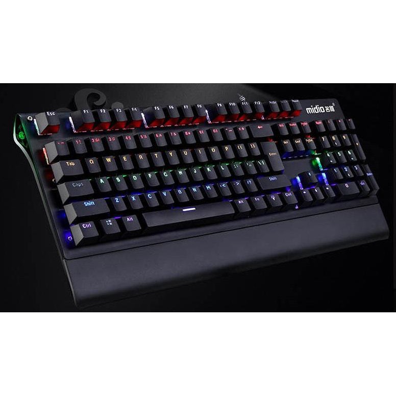 Bàn Phím Cơ MIDIO RX902 Cổng Usb Led, BH 12 Tháng