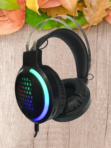 Tai Nghe Chụp Tai Game thủ chuyên nghiệp C12 có đèn hình tổ ong vi diệu bass siêu to