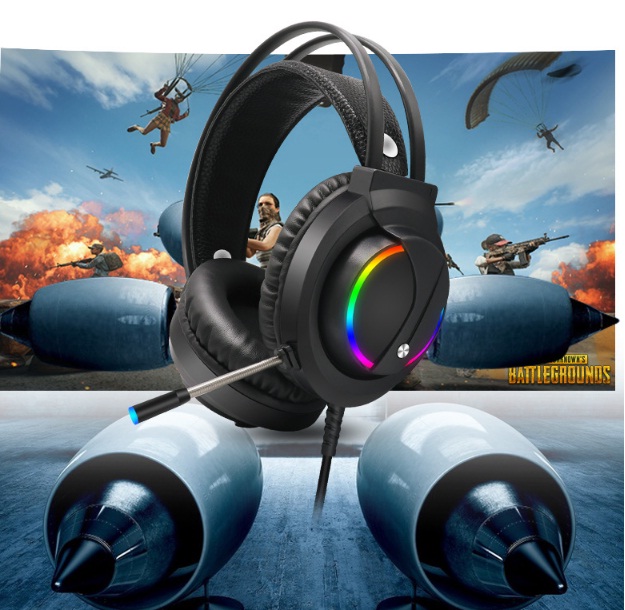 Tai nghe gaming K1 Led RGB chuyển màu theo tiếng nhạc