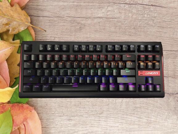Bàn phím cơ LINGYI K13 chuyên net cực bền tặng kèm cây gắp switch