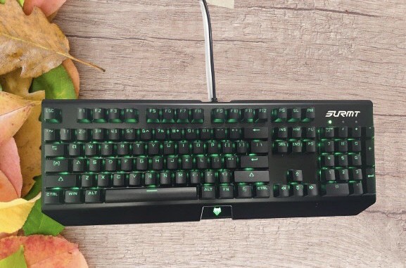 Bàn phím cơ SURMT V6 chuyên net cực bền, đèn phím cực đẹp, chống nước