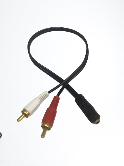 CÁP CHUYỂN JACK 3.5MM CÁI SANG 2 ĐẦU BÔNG SEN-C36