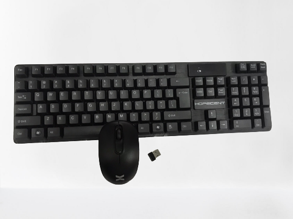 Combo Phím Chuột Không Dây HOPECENT W2010 khoảng cách kết nối cực xa, tặng kèm pin