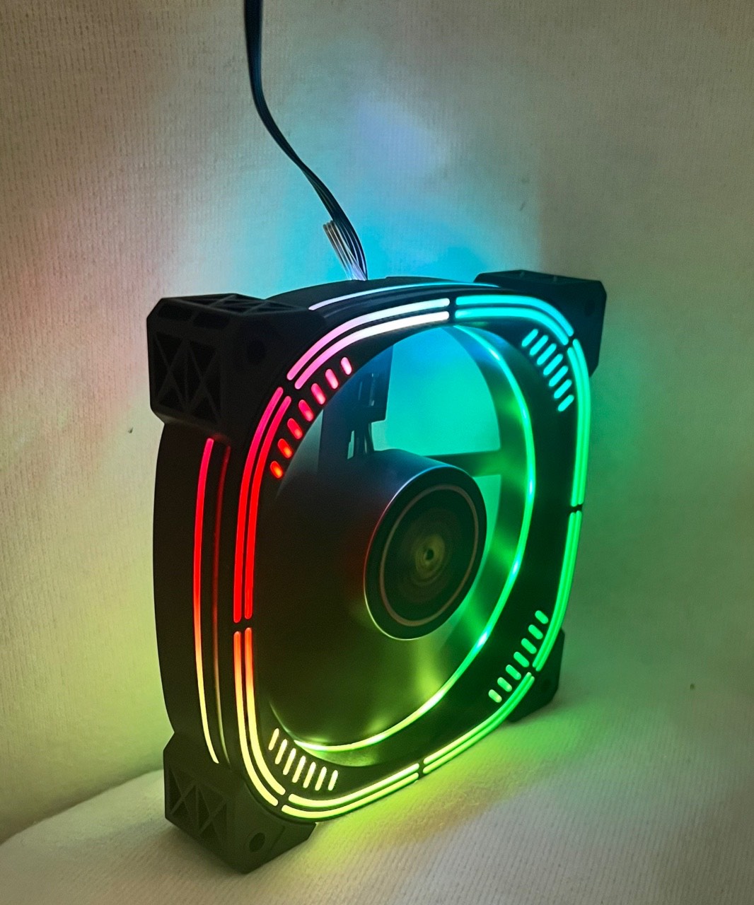 Quạt Tản Nhiệt, Fan Case M13 Led RGB gắn trực tiếp nguồn