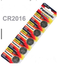 Pin Cmos Panasonic CR2016 Lithium 3V vỉ 5 viên